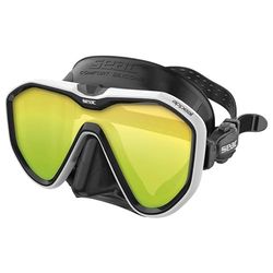 Seac Appeal, dykmask med en lins tillverkad i Italien med 3D-spänne som fästs direkt i kanten
