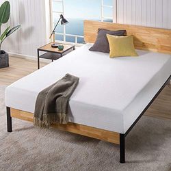 ZINUS Ultima memory skummadrass, skum med grönt te-extrakt, anpassningsbar madrass med 7 zoner, 135 x 190 cm, höjd 25 cm, komprimerad och ihoprullad madrass, OEKO-TEX