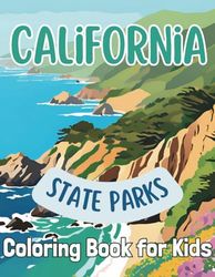 California State Park: Coloring Book for Kids