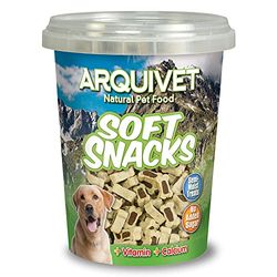 ARQUIVET Soft Snacks voor honden, botten, duo lam en rijst, verpakking 12 x 300 g, natuurlijke snacks voor honden van alle rassen, prijzen, beloningen, snoepjes voor honden