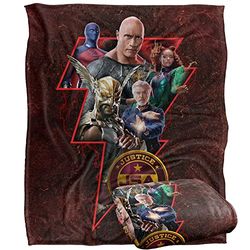 BLACK ADAM Silky Touch Super Soft Throw Blanket 152 x 127 cm