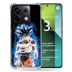 Cokitec Custodia rinforzata per Xiaomi Redmi Note 13 Pro 5G Manga Dragon Ball Sangoku, colore: Nero