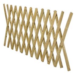 VERDELOOK uittrekbare omheining van hout 250 x 80 cm, ook voor decoratie en decoratie in de tuin