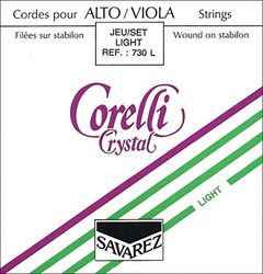 Corelli Viola Strängar Crystal D Nylon/Alu. Spunnen Forte 732F