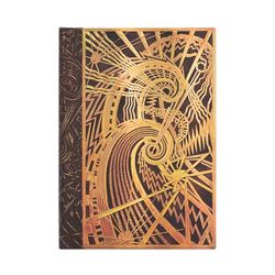 Carnet à couverture rigide La Spirale Chanin - Midi - Non ligné - 144 p.: Hardcover, 120 gsm, ribbon marker, memento pouch, elastic closure