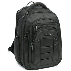 Perry Ellis M150 Business Laptop Backpack, Black, One Size, M150 Business Laptop Backpack