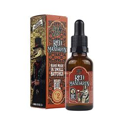 Hey Joe – Beard Oil parallele rete Mandarin 30 ml | Olio per Barba 30 ml con argan, Jojoba e Macadamia. Aroma Mandarino