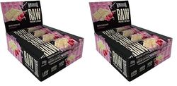 Warrior Raw Protein Flapjacks – 12 Bars x 75g Each – Packed with 20g of Protein – Low Sugar, High in Fibre (White Chocolate Cranberry) (Pack of 2)
