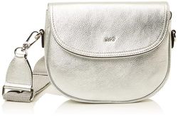 ABRO Gertrude väska, Unisex Vuxna, Silver, Silver