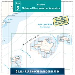 Sportbootkarten 09. Balearen. CD-ROM [import allemand]