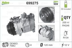 Valeo 699275 Compressore Aria Condizionata