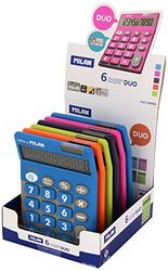 Milan 159906 Touch - Pack miniräknare, vit