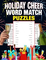Holiday Cheer Word Match Puzzles: Challenging Puzzles to Foster Learning and Development