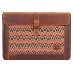 Londo OTTO465 Top Grain Leather Macbook Bag - Laptop Sleeve for MacBook Pro and MacBook Air - 13.3 Inch - 13 Inch - iPad Pro 12.9 Inches - Compatible with M1 and 2020 Model (Camel, 16-inches)
