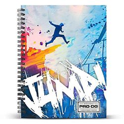 PRODG DIN A5 Notebook Jump Draagbare Handtashanger, 21 cm, Multi kleuren
