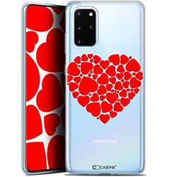 Caseink fodral för Samsung S20+ (6.7) [Gel HD-mönster tryckt i Frankrike kärlek alla hjärtans dag kollektion hjärta design - mjuk - ultratunn]