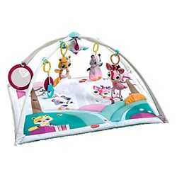 Tiny Love Gymini Deluxe, 2-in-1 Muzikale Babygym, 0+ Maanden, Veelzijdig Baby Speelkleed, 18 Activiteiten, Draagbaar Muziekspeeltje, Verstelbare Bogen, Cognitieve Ontwikkeling, Tiny Princess Tales