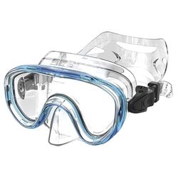 Saec Marina SLT, Masque de Plongée pour Enfants en Silicone Coloré, Snorkeling et Jeux dans la Mer