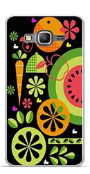 Onozo Samsung Galaxy Grand Prime-G530 Zachte Gel TPU Case - SM-G531F Fruit Design