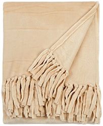 Eurofirany irany KOC/Fla/Flavia, Panno in Microfibra, Beige, 170 x 210 x 1 cm