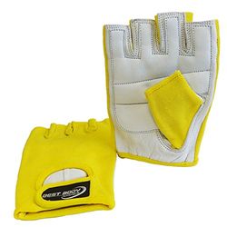 Best Body Nutrition Power handschoen, meerkleurig (geel), L