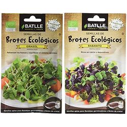 BROTES GIRASOL - ECO & BROTES RABANITO - ECO