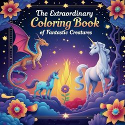 The Extraordinary Coloring Book of Fantastic Creatures