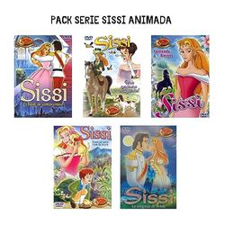 Sissi Serie Animada: Pack Especial de 5 DVDs 🏰🌟 / "Sissi Série Animée : Pack Spécial de 5 DVDs" 🏰🌟