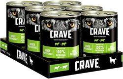 Crave Dog Can Adult Paté Met Lam & Rundvlees 400G