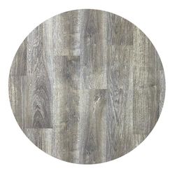 Tadi & Imperio1979 Tappeto rotondo in vinile imitazione granito marrone e grigio- eleganza e durata per decorazione d'interni e facile pulizia.