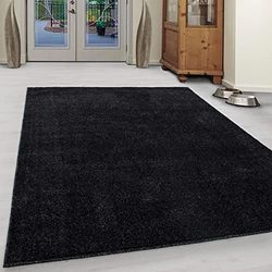 Giantore Tapis uni à Poils Courts pour salon, Chambre à Coucher
