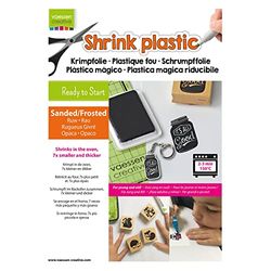 Vaessen creative Plastique Fou, Givré, 250 Feuilles, Taille 21 x 30 cm, Amusants Projets d'art et de Loisirs Créatifs pour Tous Les âges