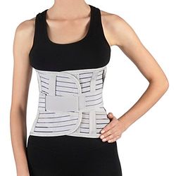 SOLES Lumbar Back Brace Lumbosacral Back Support - Adjustable, Breathable Corset - Unisex - Reduces Back Pain, Supports Core Strength - Comfortable Design medium/large/x large/xx large