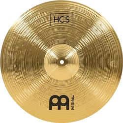 Meinl Cymbals HCS 45,72 cm (18 tum) kraschbassäng för trummor – mässing – traditionell finish (HCS18C)