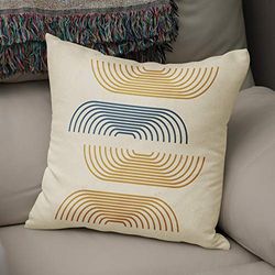 BonaMaison Decoratieve Kussensloop, Kussenhoezen Bank, Decoratieve Kussenhoesjes, Kussensloop; Sofa, Slaapkamer, Kantoor, Auto 43x43 Cm - Ontworpen en vervaardigd in Turkije