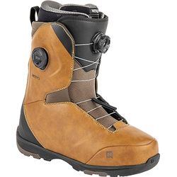 Nitro Heren Club BOA Dual All Mountain Freeride Freestyle snelvetersysteem boot snowboardboot, bruin, MP 28.5 // EU 43 1/3 // US 10,5