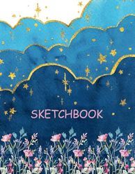 SketchBook: Notebook for Drawing, Writing, Painting, Sketching or Doodling, 110 pages, 8.5x11