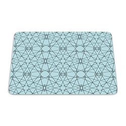 Bonamaison, Rectangular Digital Printed Mouse Mat Non-Slip Bottom for Office and Home Size: 22 x 18 cm