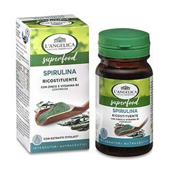 L'Angelica Integratore Superfood Spirulina Ad Azione Ricostituente - 270 gr, 6 Confezioni