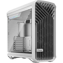 Fractal Design Torrent White E-ATX Tempered Glass Window High-Airflow Mid Tower Computer Case