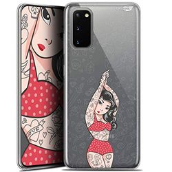 Caseink fodral för Samsung Galaxy S20 (6.2) gel HD [tryckt i Frankrike - Galaxy S20 fodral - mjukt - stöttåligt] Tatoo Girl