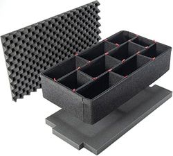 PELI 1605 set divisori TrekPak, accessorio per valigia PELI Air originale, compatibile con: PELI Air 1605, colore: Nero