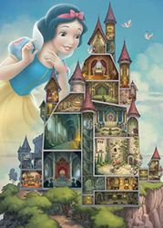 Ravensburger Puzzel 17329-Sneeuwwitje-1000 stukjes Disney Castle Collection puzzel voor volwassenen en kinderen van 14 jaar en ouderZilver