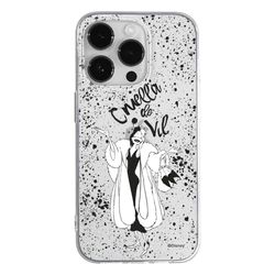 ERT GROUP mobiltelefonfodral för Apple Iphone 14 PRO originalt och officiellt licensierat Disney mönster Cruella 001 optimalt anpassad till formen på mobiltelefonen, gedeeltelijk transparant