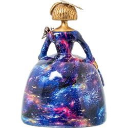 Alexandra House Living Decoratief figuur, meerkleurig, kunststof, jurk, 19 x 16 x 26 cm
