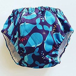 Bas de Pratique Bleu Baleine de Coton 10-13 Kg