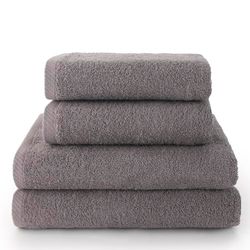 Top Towel - Combinazione - 2 Asciugamani da Lavabo o Mani + 2 Asciugamani da Doccia - Set di Asciugamani da Bagno - 100% Cotone