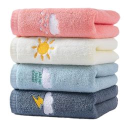 LRUUIDDE Bathroom Hand Towels Set of 4, Hand Towel Soft 100% Cotton Towel Highly Absorbent Hand Towel, Hand Towels for Bath, Hand, Face, Gym and Spa, Size 14" x 29"