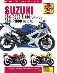 Suzuki Gsx-r600, 750 & 1000, '03-'06 Haynes Repair Manual
