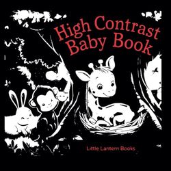 Little Lantern Books' High Contrast Baby Book: An Animal Alphabet Journey for Babies